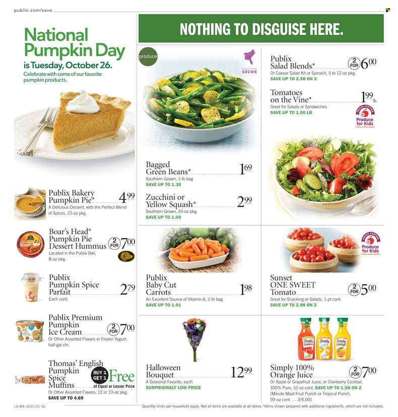 Publix ad - 10/21/2021 - 10/27/2021. Page 6