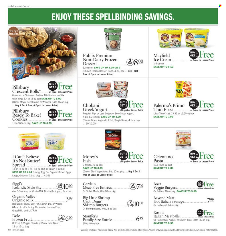 Publix ad - 10/21/2021 - 10/27/2021. Page 12
