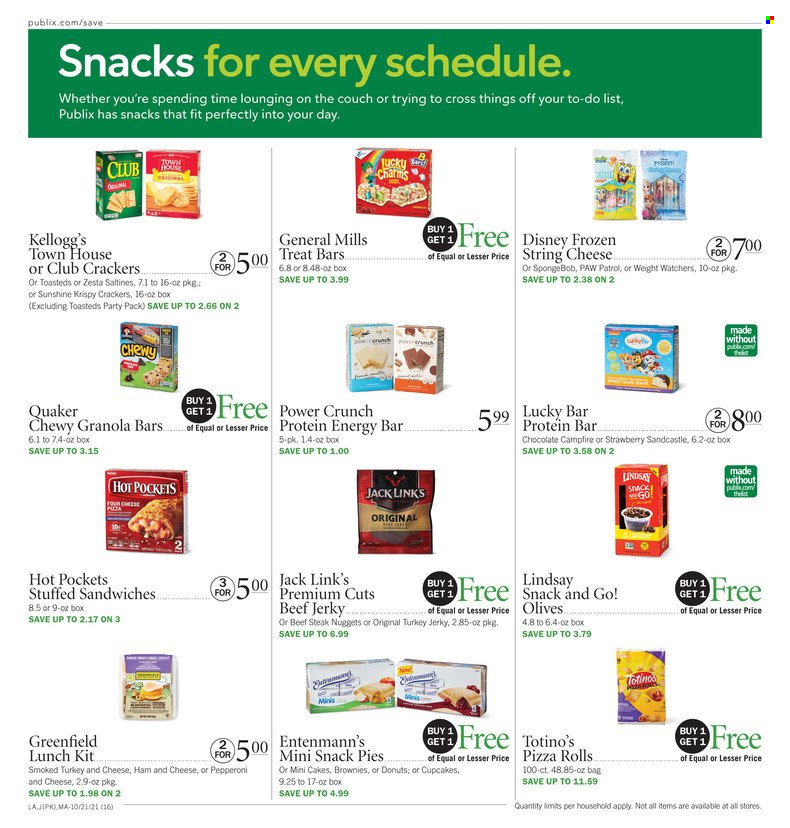 Publix ad - 10/21/2021 - 10/27/2021. Page 16