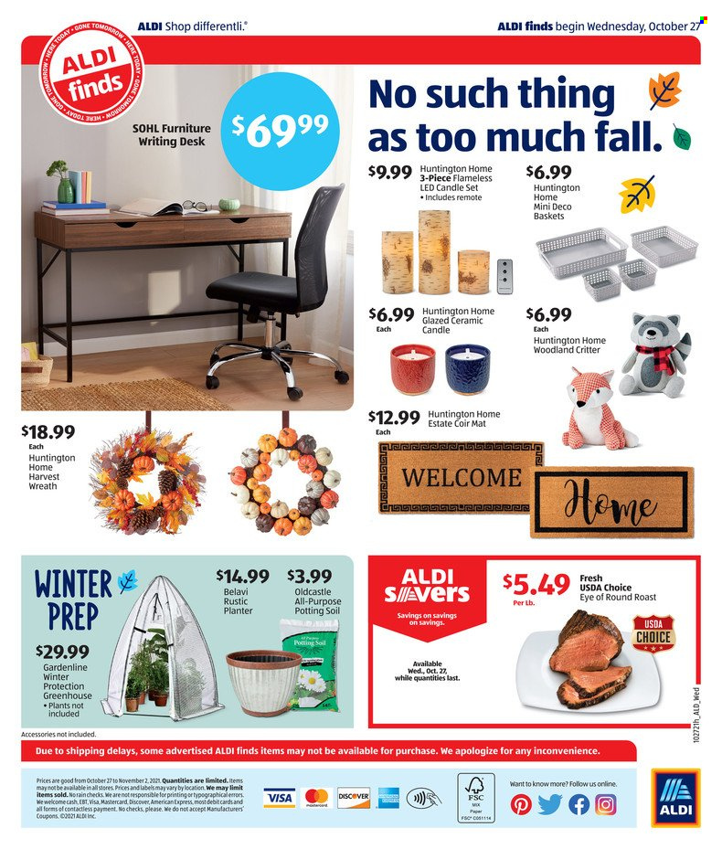ALDI ad - 10/27/2021 - 11/02/2021. Page 2