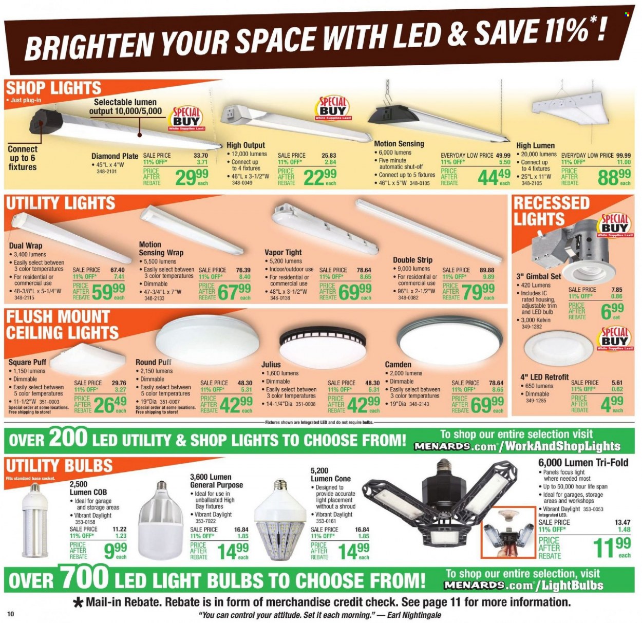 Menards ad - 10/21/2021 - 10/30/2021. Page 12