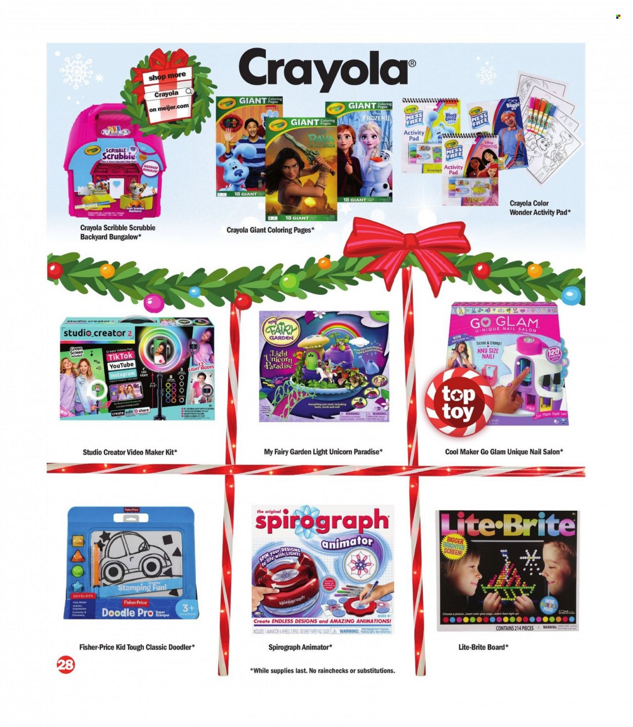 Meijer ad - 10/31/2021 - 12/24/2021. Page 28