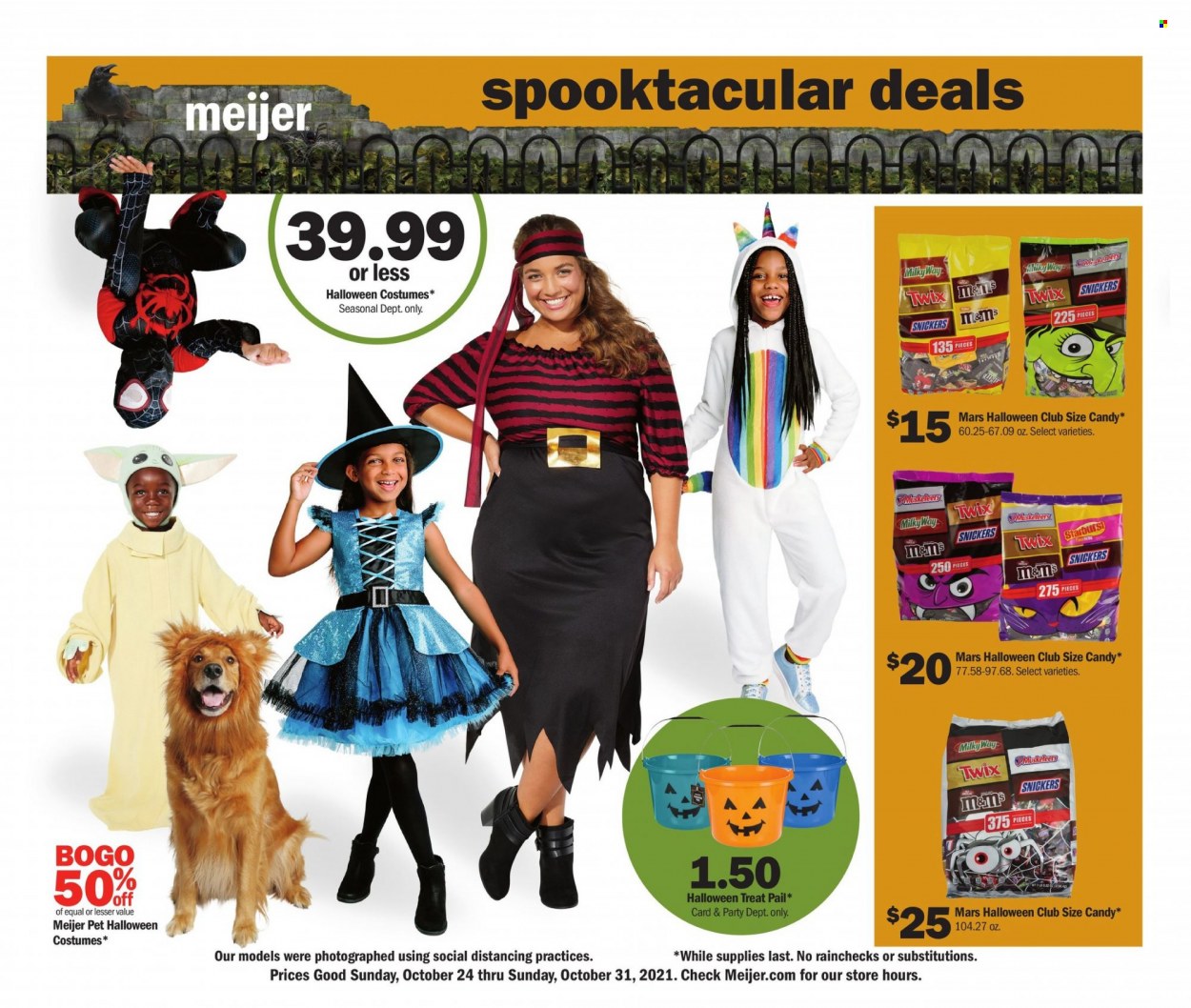 Meijer ad - 10/24/2021 - 10/31/2021. Page 1