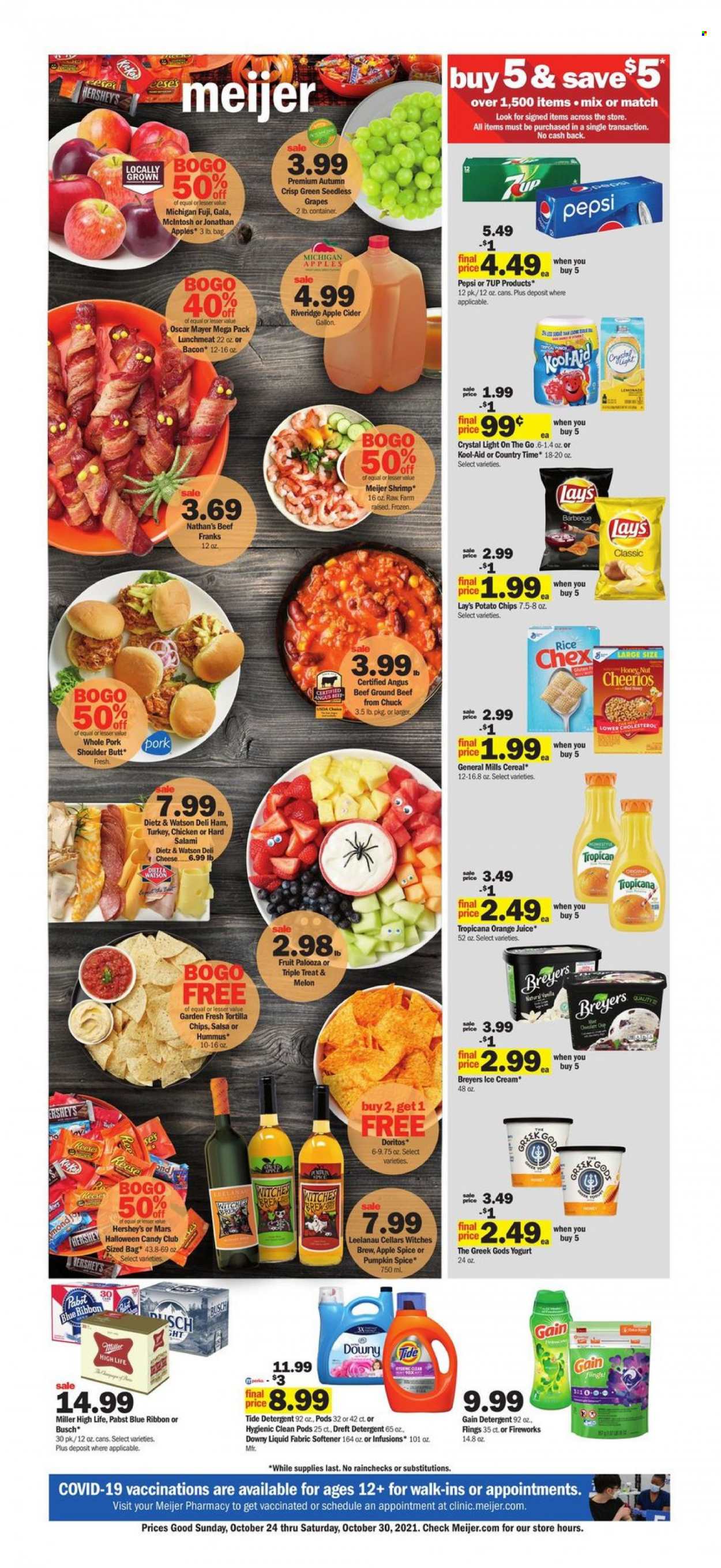 Meijer ad - 10/24/2021 - 10/30/2021. Page 1