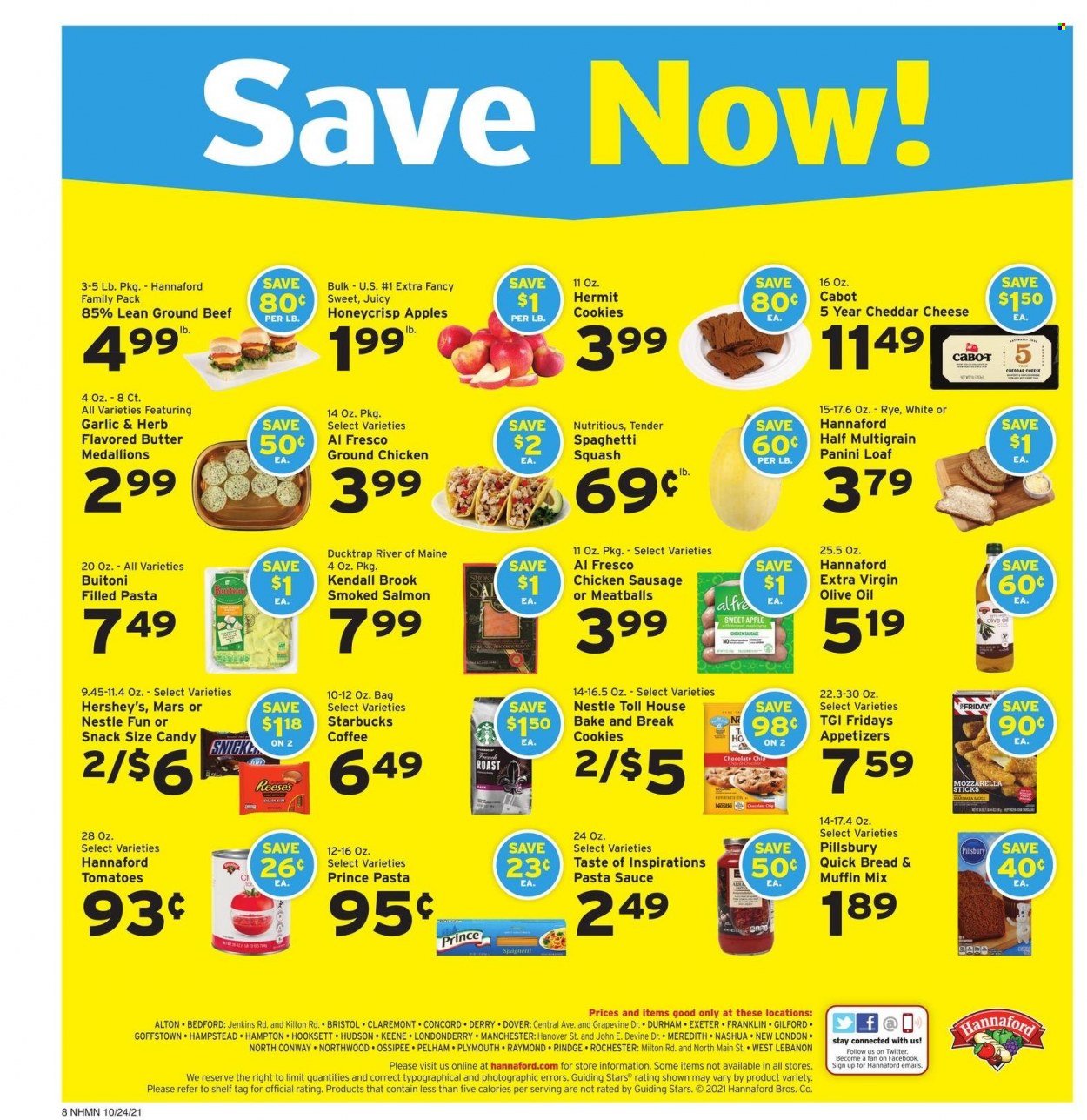 Hannaford ad - 10/24/2021 - 10/30/2021. Page 9