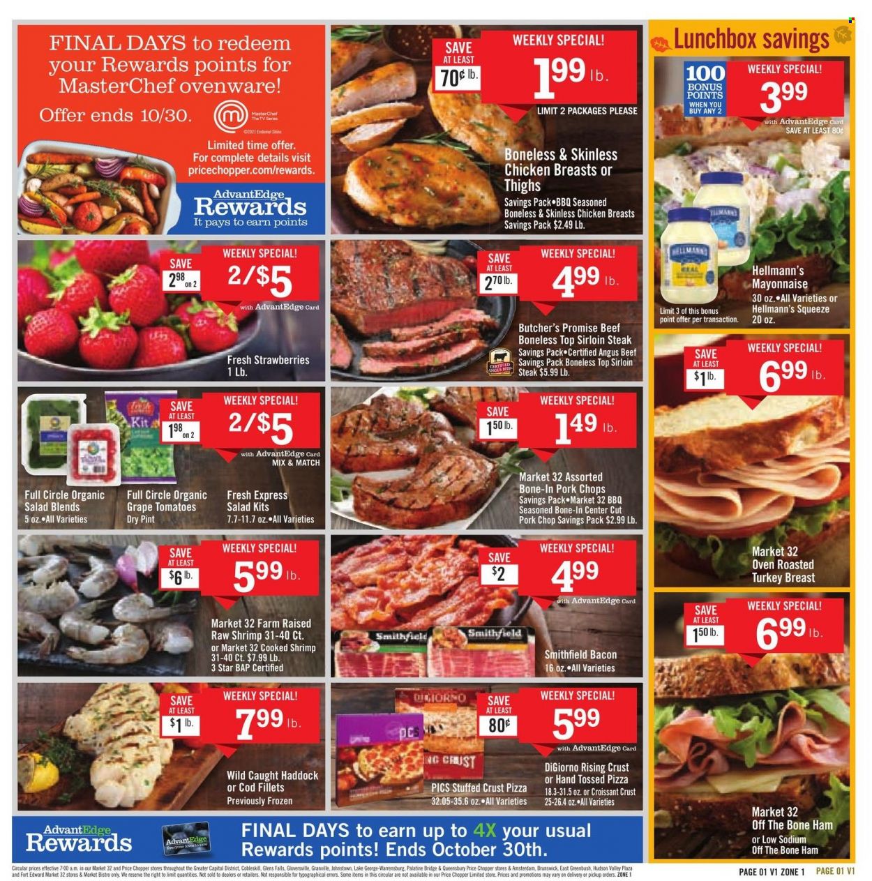 Price Chopper ad - 10/24/2021 - 10/30/2021. Page 1