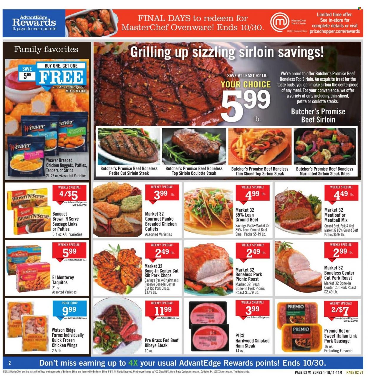 Price Chopper ad - 10/24/2021 - 10/30/2021. Page 2