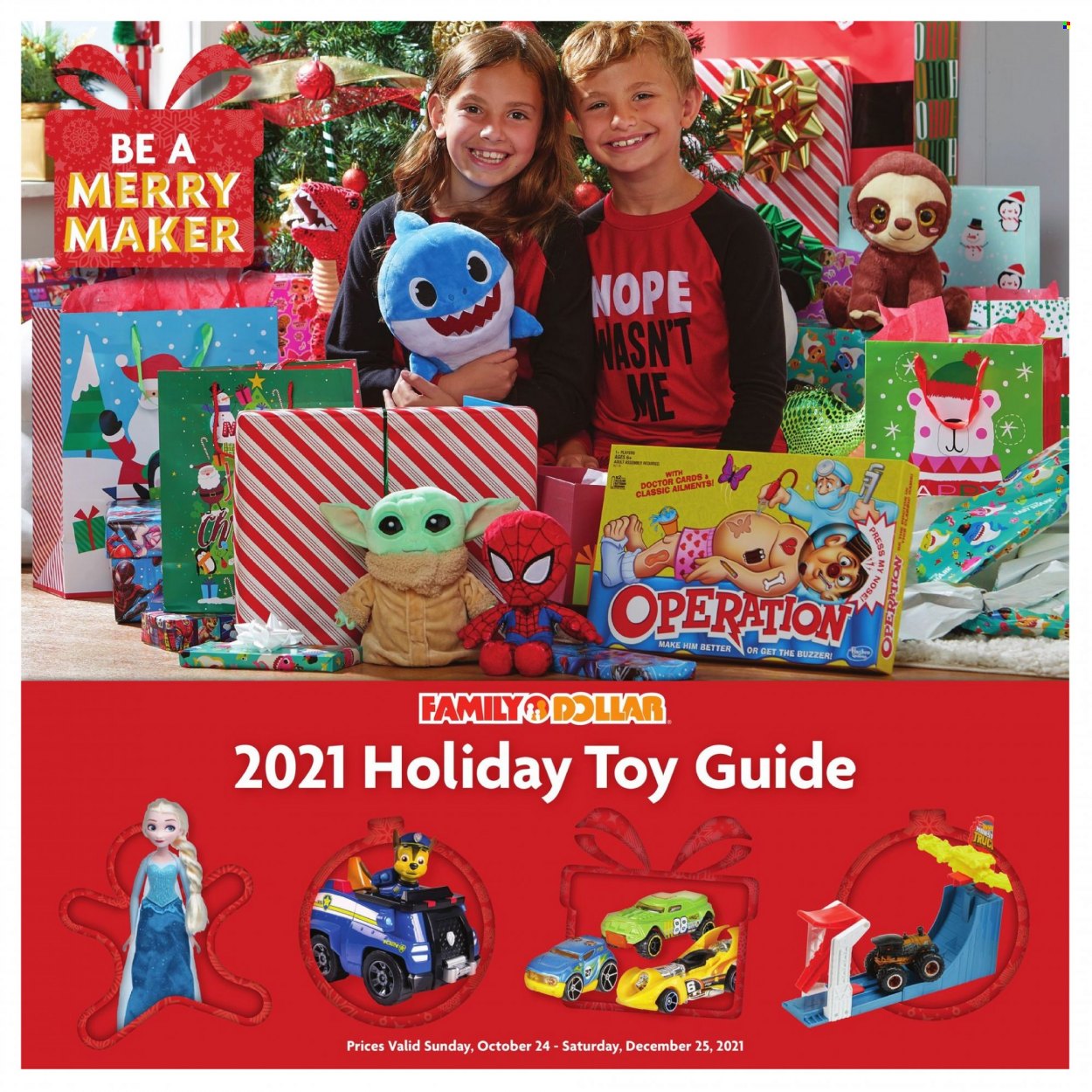 Family Dollar ad - 10/24/2021 - 12/25/2021. Page 1