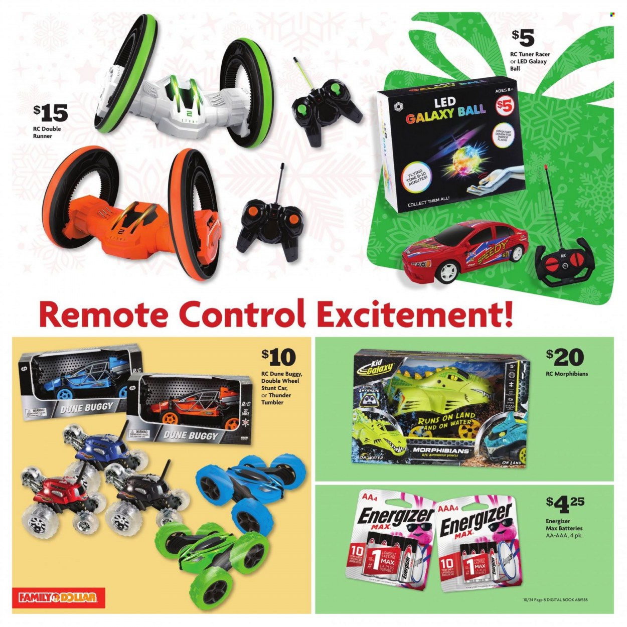 Family Dollar ad - 10/24/2021 - 12/25/2021. Page 9