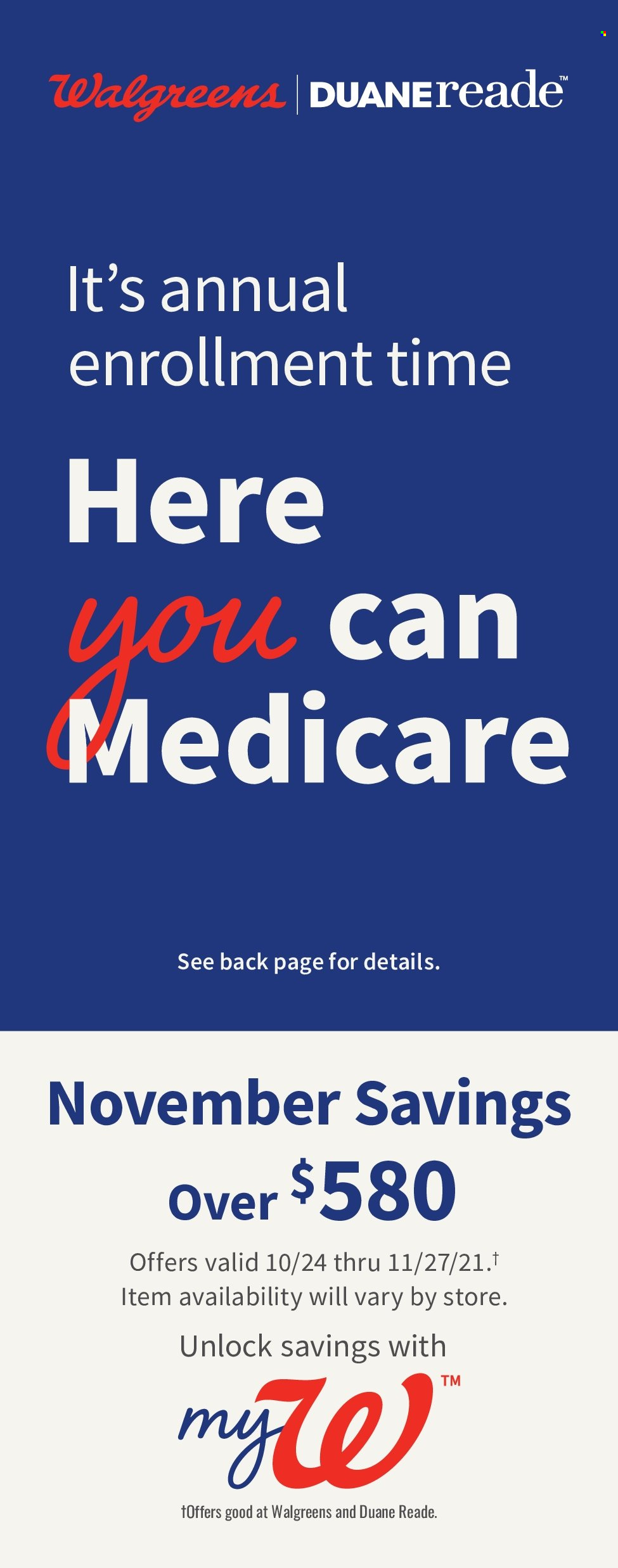 Walgreens ad - 10/24/2021 - 11/27/2021. Page 2
