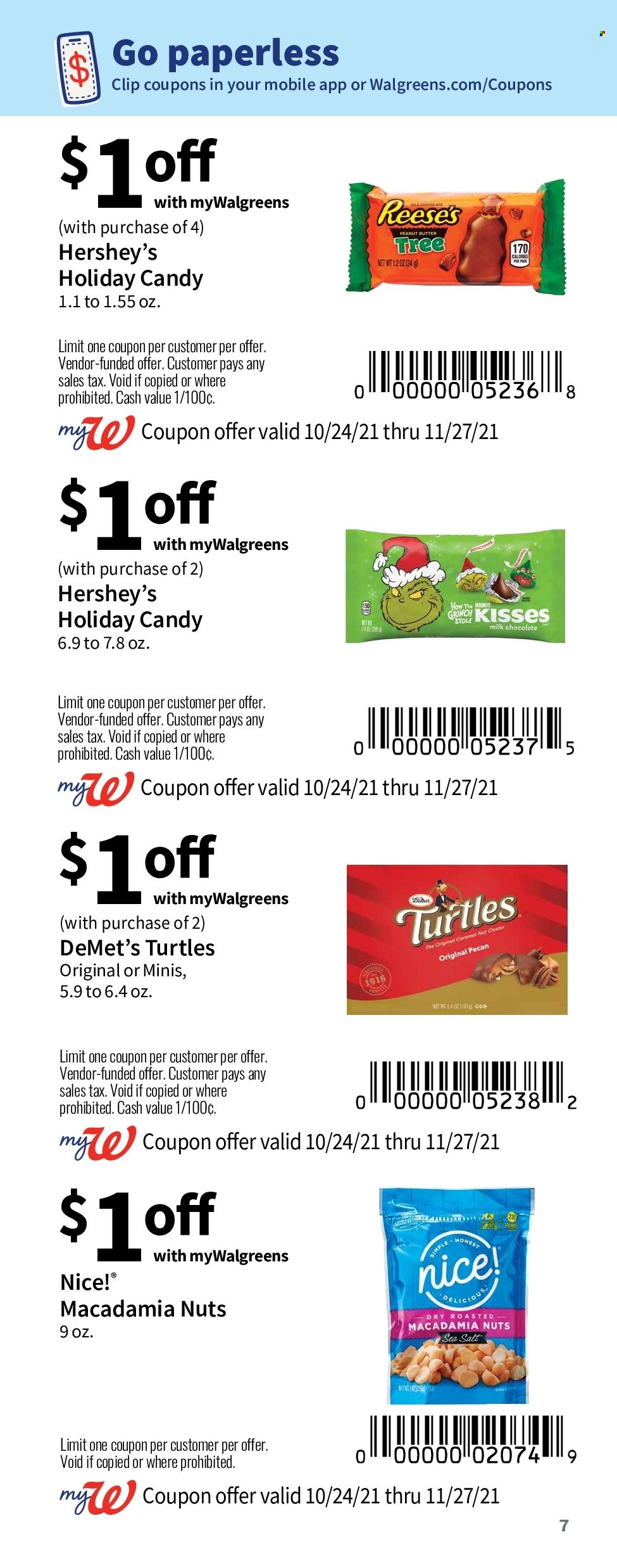 Walgreens ad - 10/24/2021 - 11/27/2021. Page 8