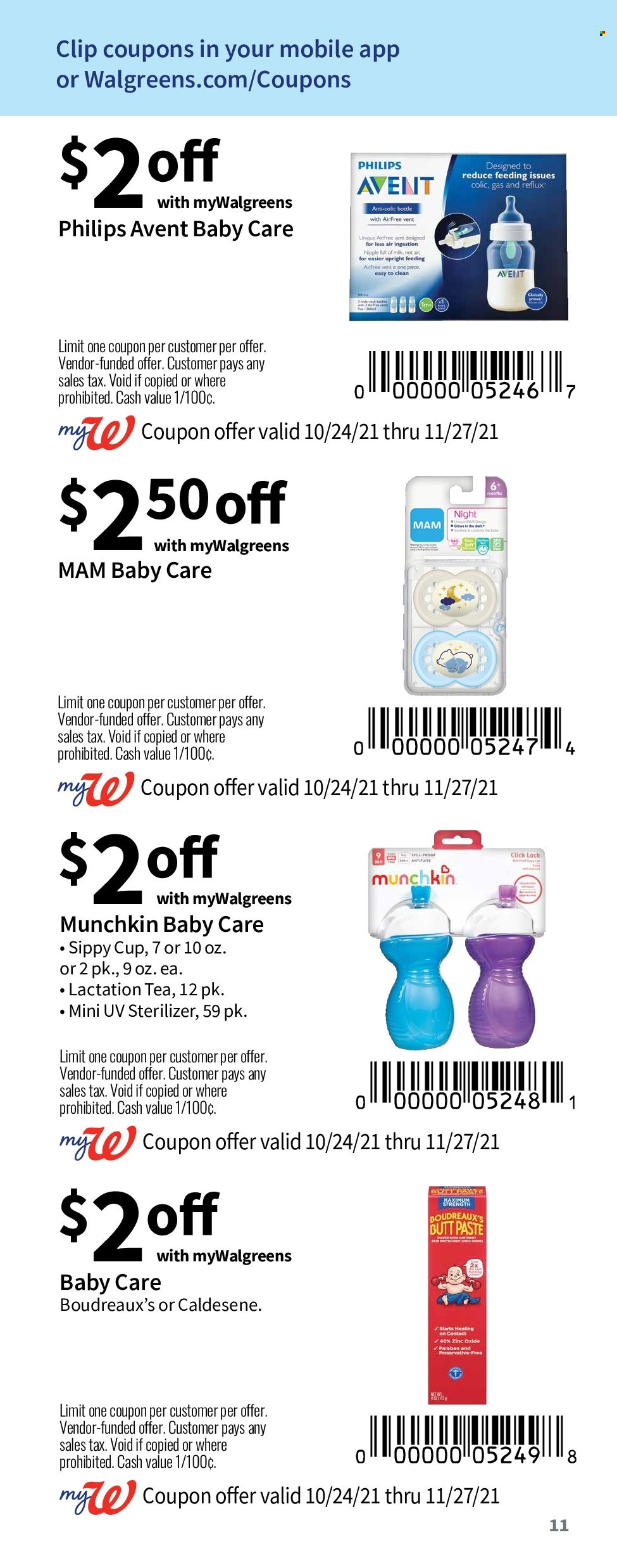 Walgreens ad - 10/24/2021 - 11/27/2021. Page 12