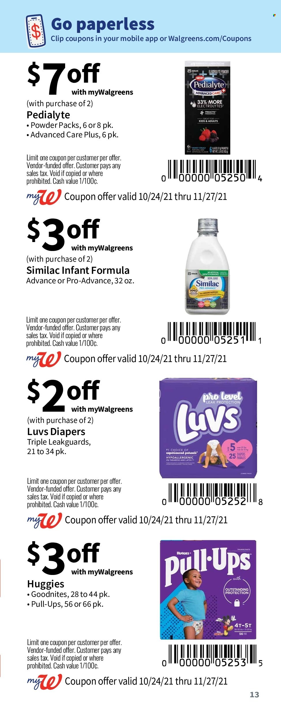 Walgreens ad - 10/24/2021 - 11/27/2021. Page 14