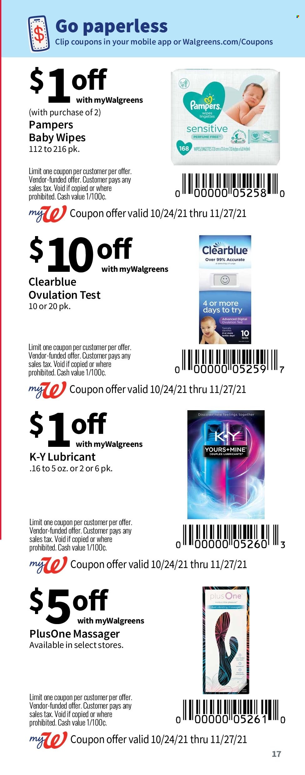 Walgreens ad - 10/24/2021 - 11/27/2021. Page 18