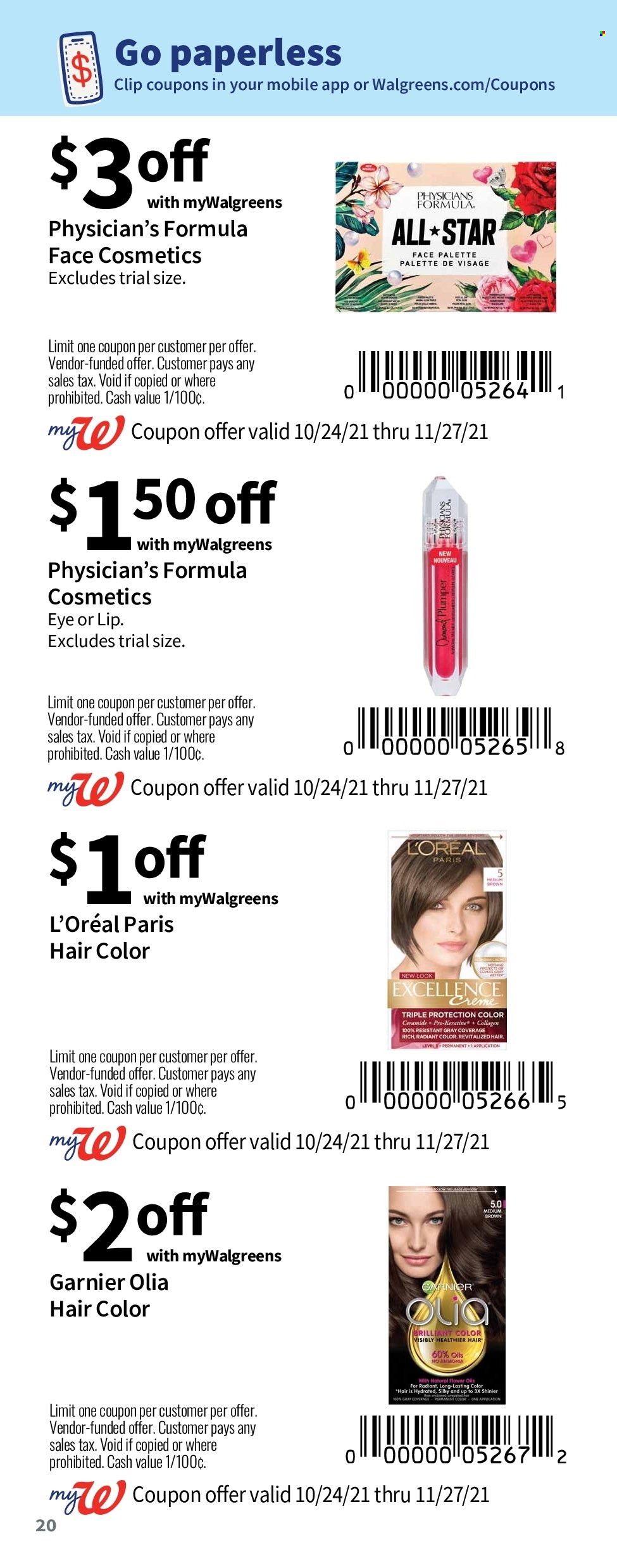 Walgreens ad - 10/24/2021 - 11/27/2021. Page 21