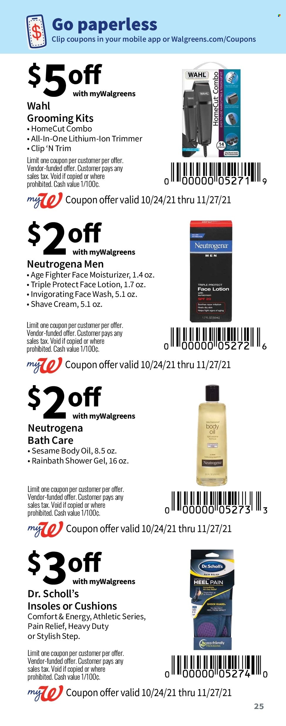 Walgreens ad - 10/24/2021 - 11/27/2021. Page 26