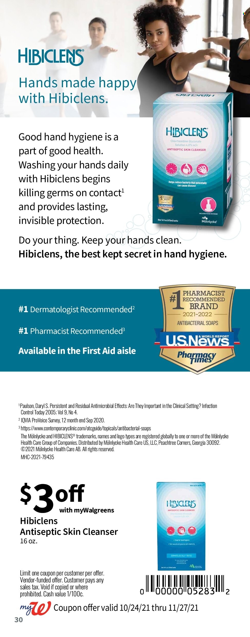 Walgreens ad - 10/24/2021 - 11/27/2021. Page 31