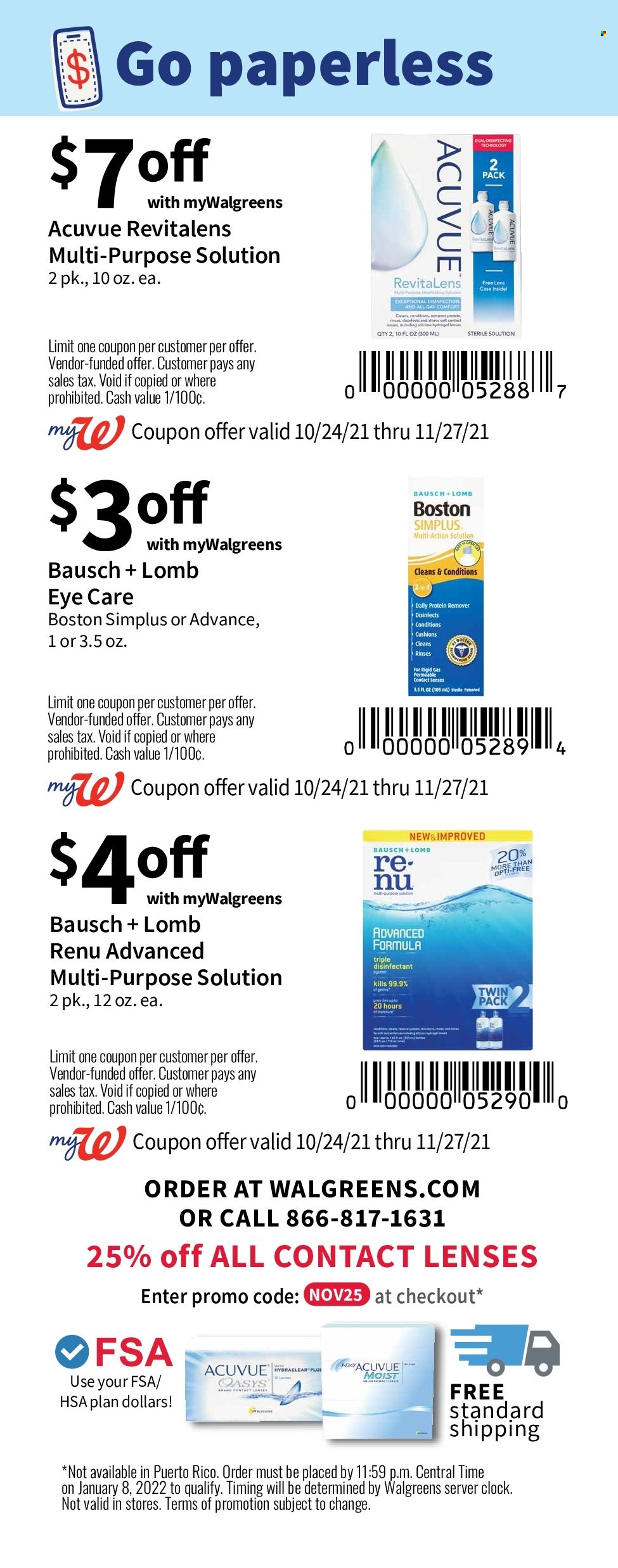 Walgreens ad - 10/24/2021 - 11/27/2021. Page 33