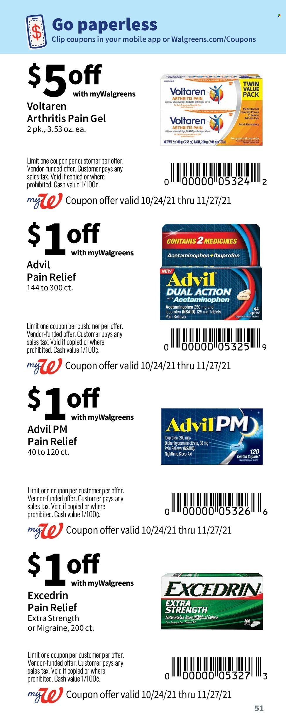 Walgreens ad - 10/24/2021 - 11/27/2021. Page 52