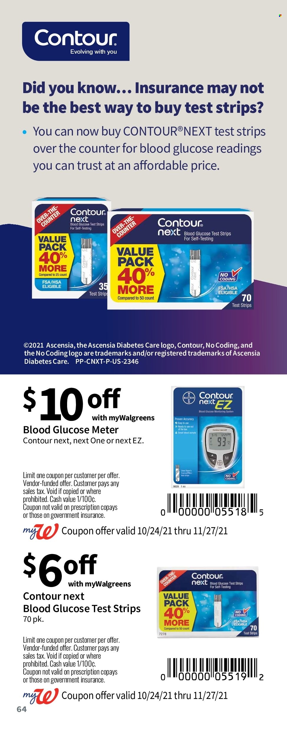 Walgreens ad - 10/24/2021 - 11/27/2021. Page 65