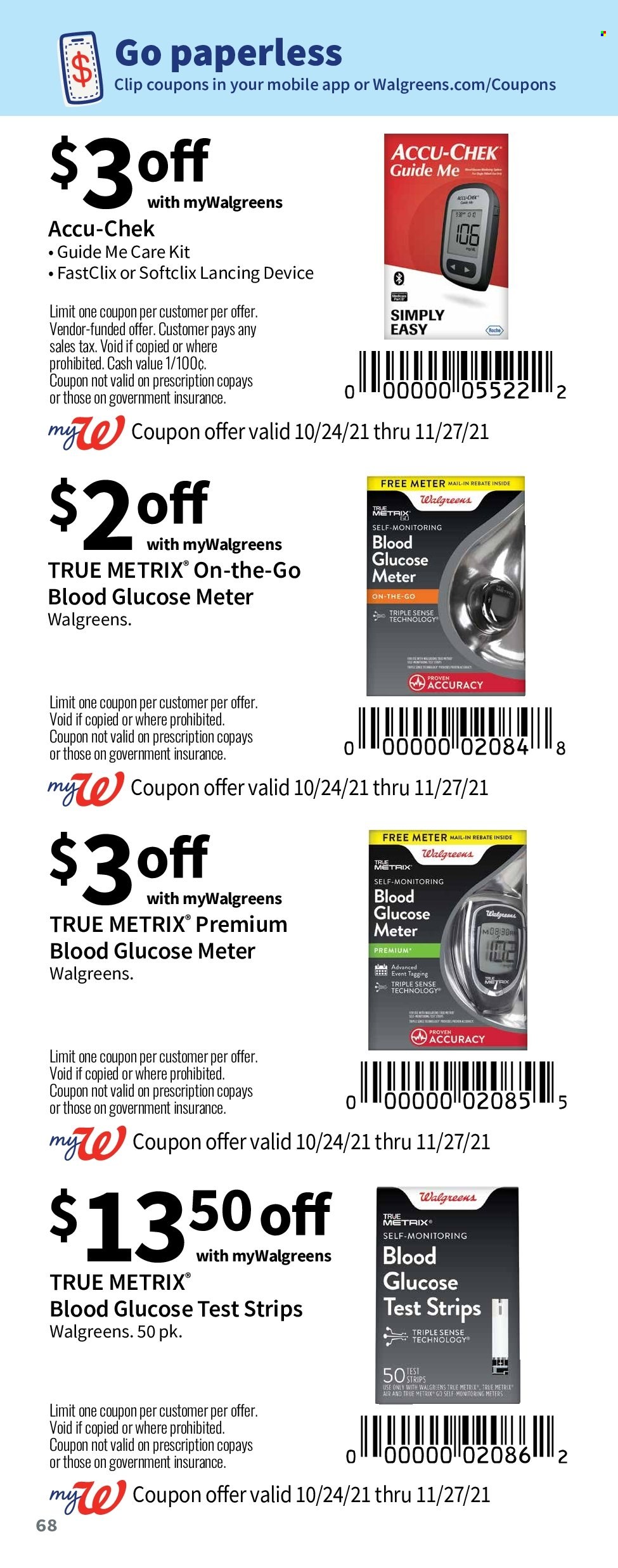 Walgreens ad - 10/24/2021 - 11/27/2021. Page 69