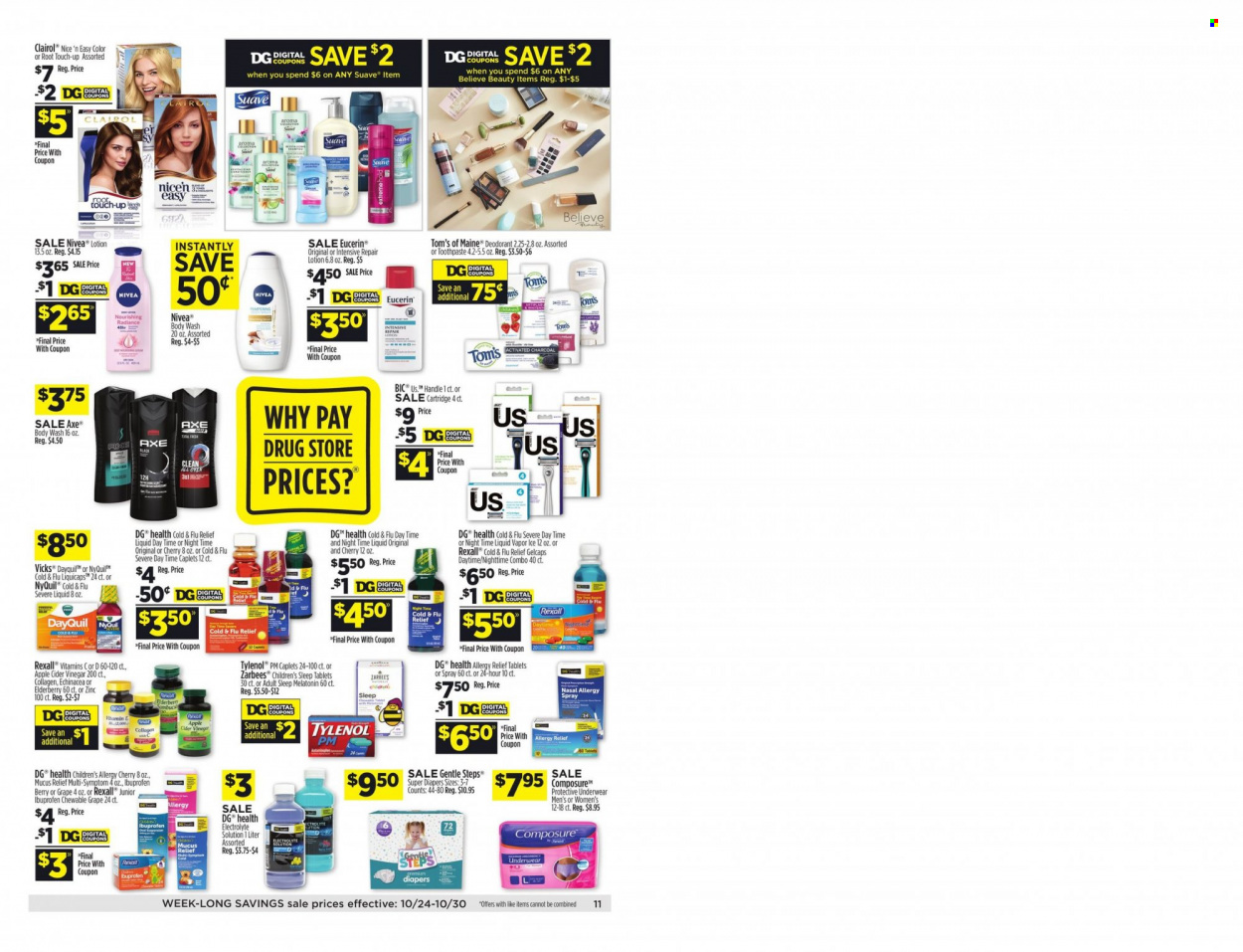 Dollar General ad - 10/24/2021 - 10/30/2021. Page 10