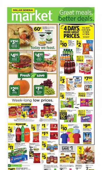Dollar General Flyer - 10/24/2021 - 10/30/2021.