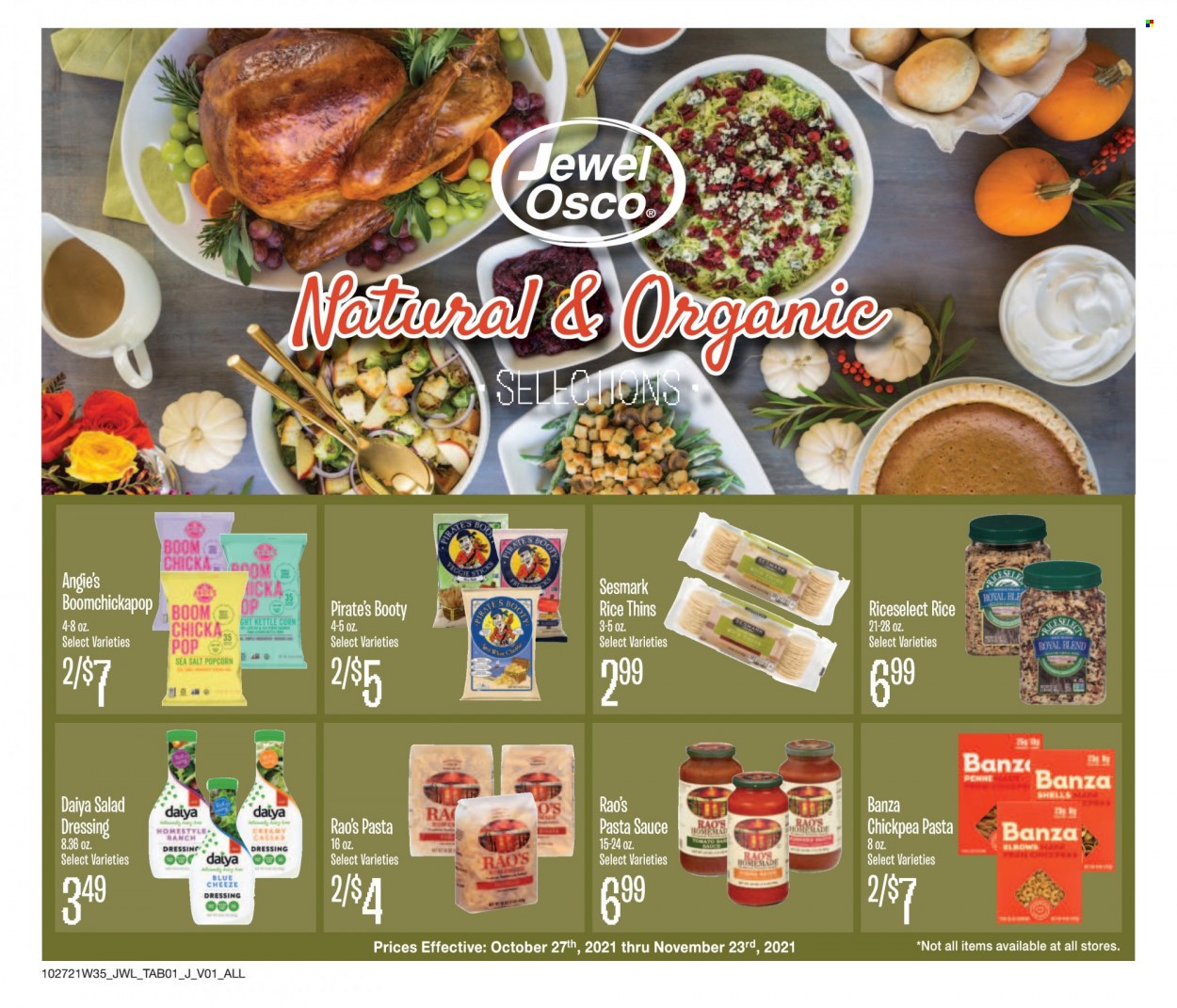 Jewel Osco ad - 10/27/2021 - 11/23/2021. Page 1