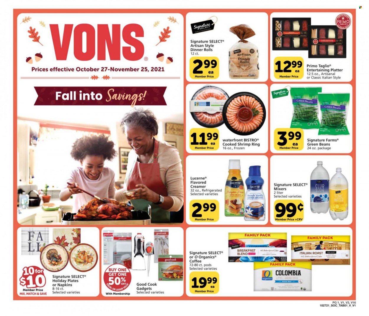 Vons ad - 10/27/2021 - 11/25/2021. Page 1