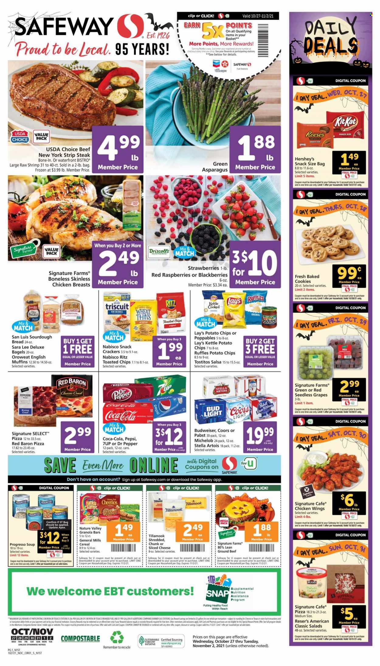 Safeway ad - 10/27/2021 - 11/02/2021. Page 1