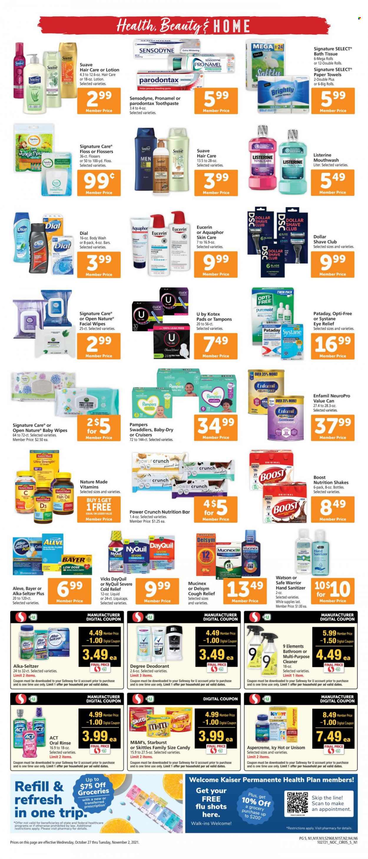 Safeway ad - 10/27/2021 - 11/02/2021. Page 5