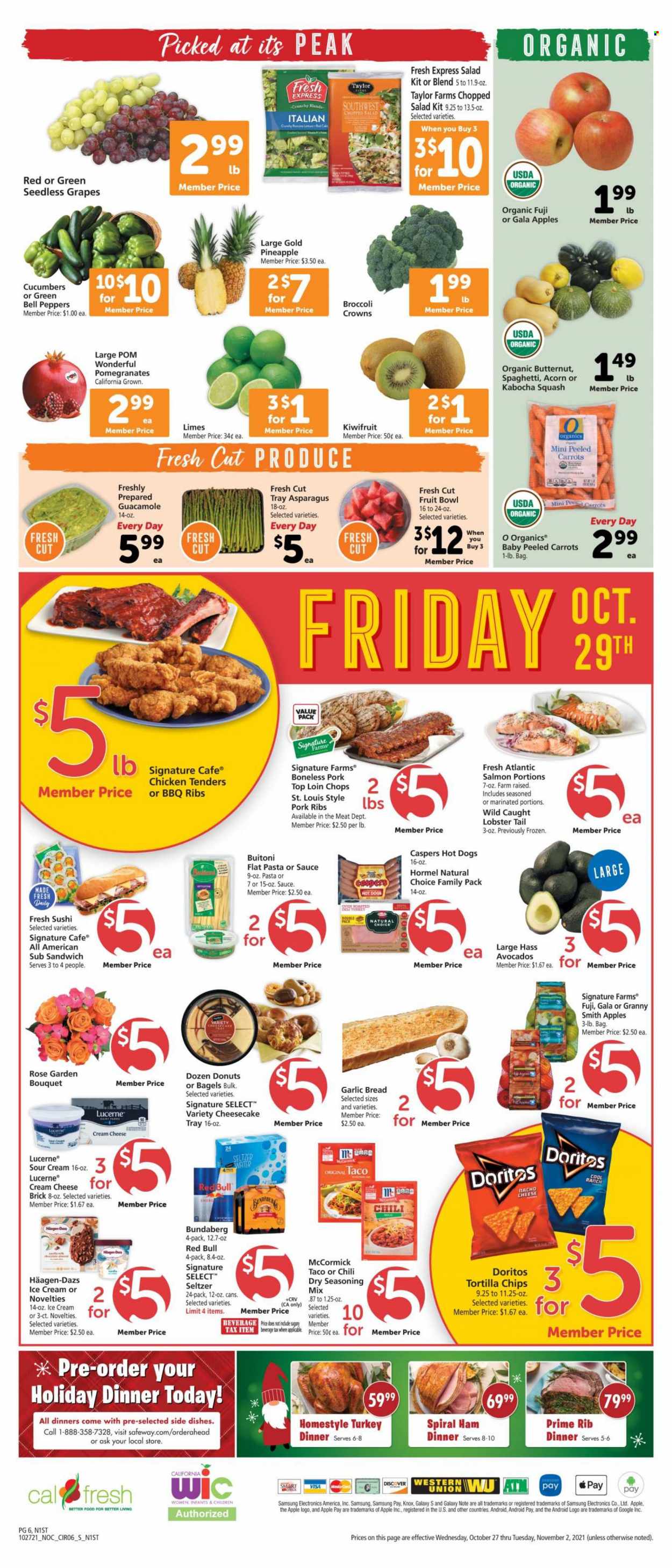 Safeway ad - 10/27/2021 - 11/02/2021. Page 6