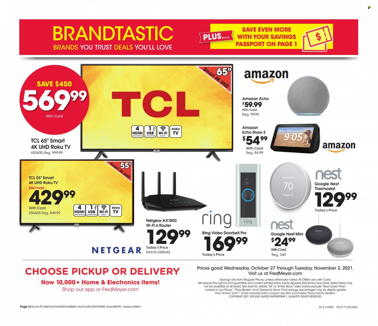 Fred Meyer ad - 10/27/2021 - 11/02/2021. Page 16