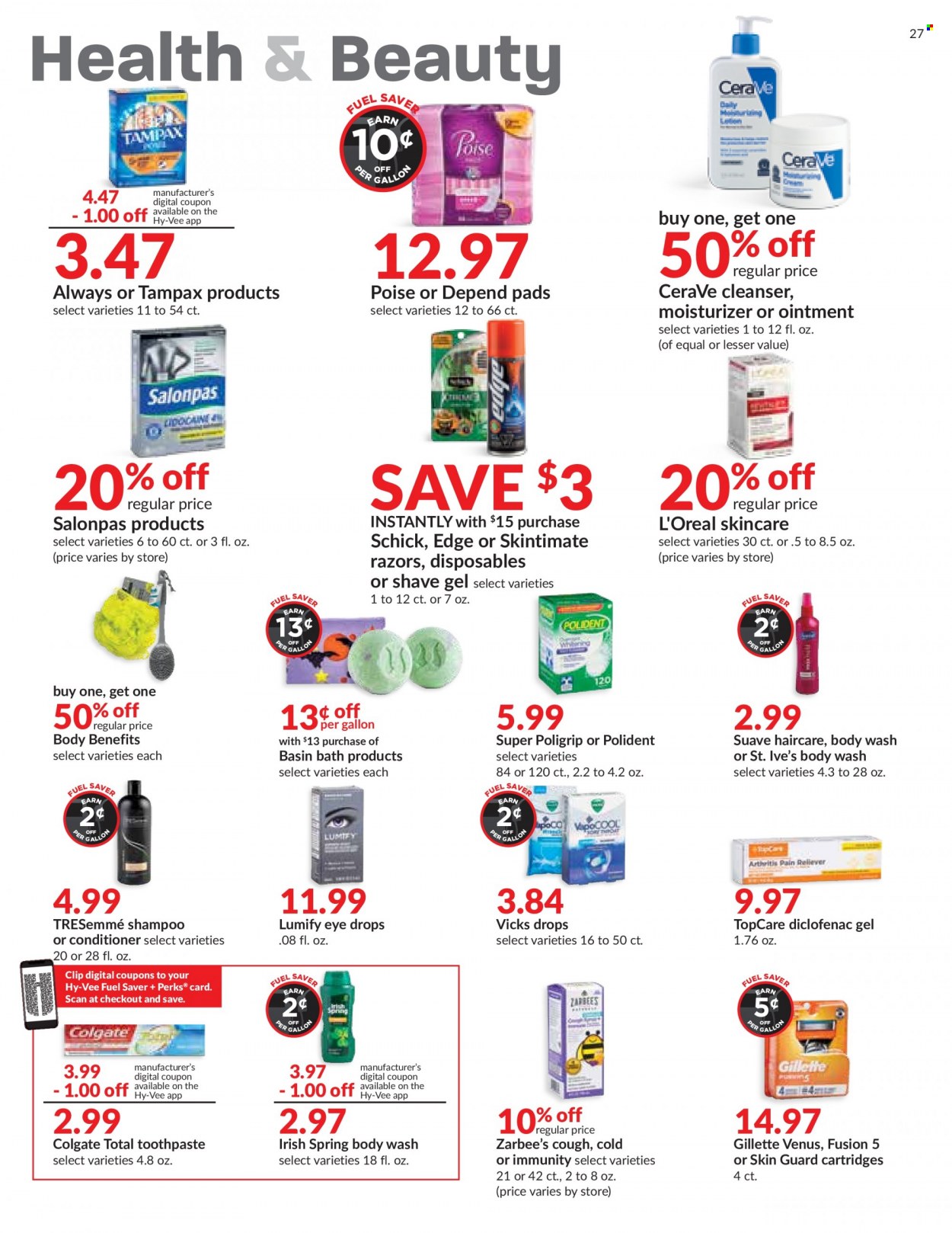 Hy-Vee ad - 10/27/2021 - 11/02/2021. Page 27