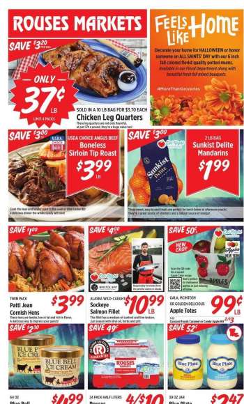 Rouses Markets Flyer - 10/27/2021 - 11/03/2021.