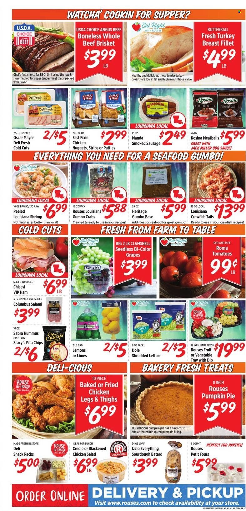 Rouses Markets ad - 10/27/2021 - 11/03/2021. Page 2