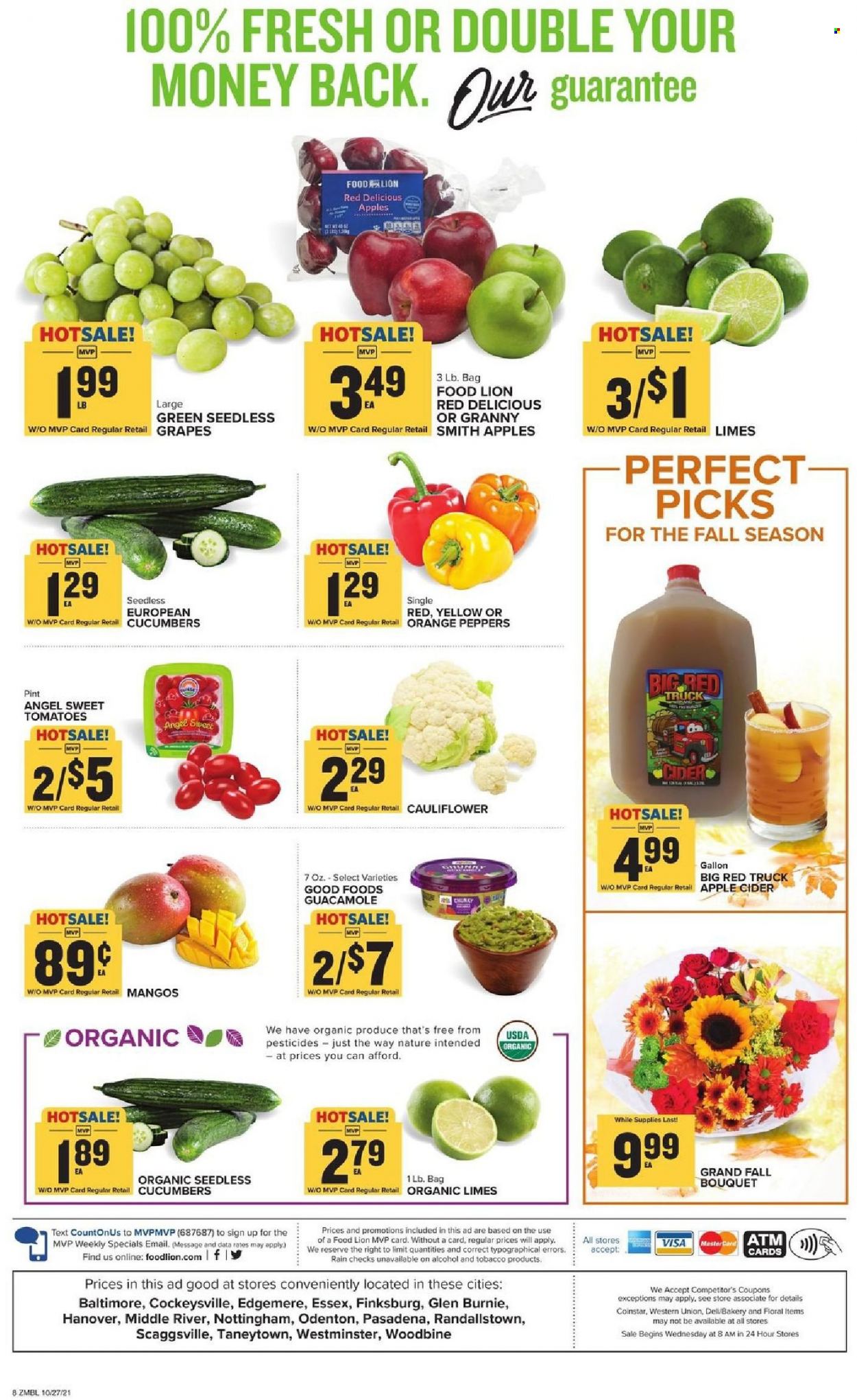 Food Lion ad - 10/27/2021 - 11/02/2021. Page 8