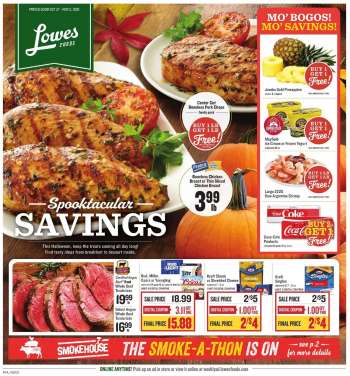 Lowes Foods Flyer - 10/27/2021 - 11/02/2021.
