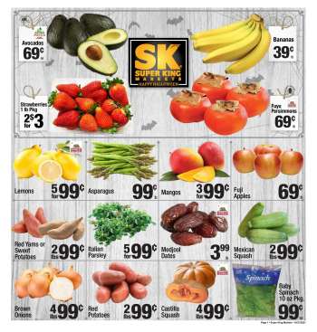 Super King Markets Flyer - 10/27/2021 - 11/02/2021.