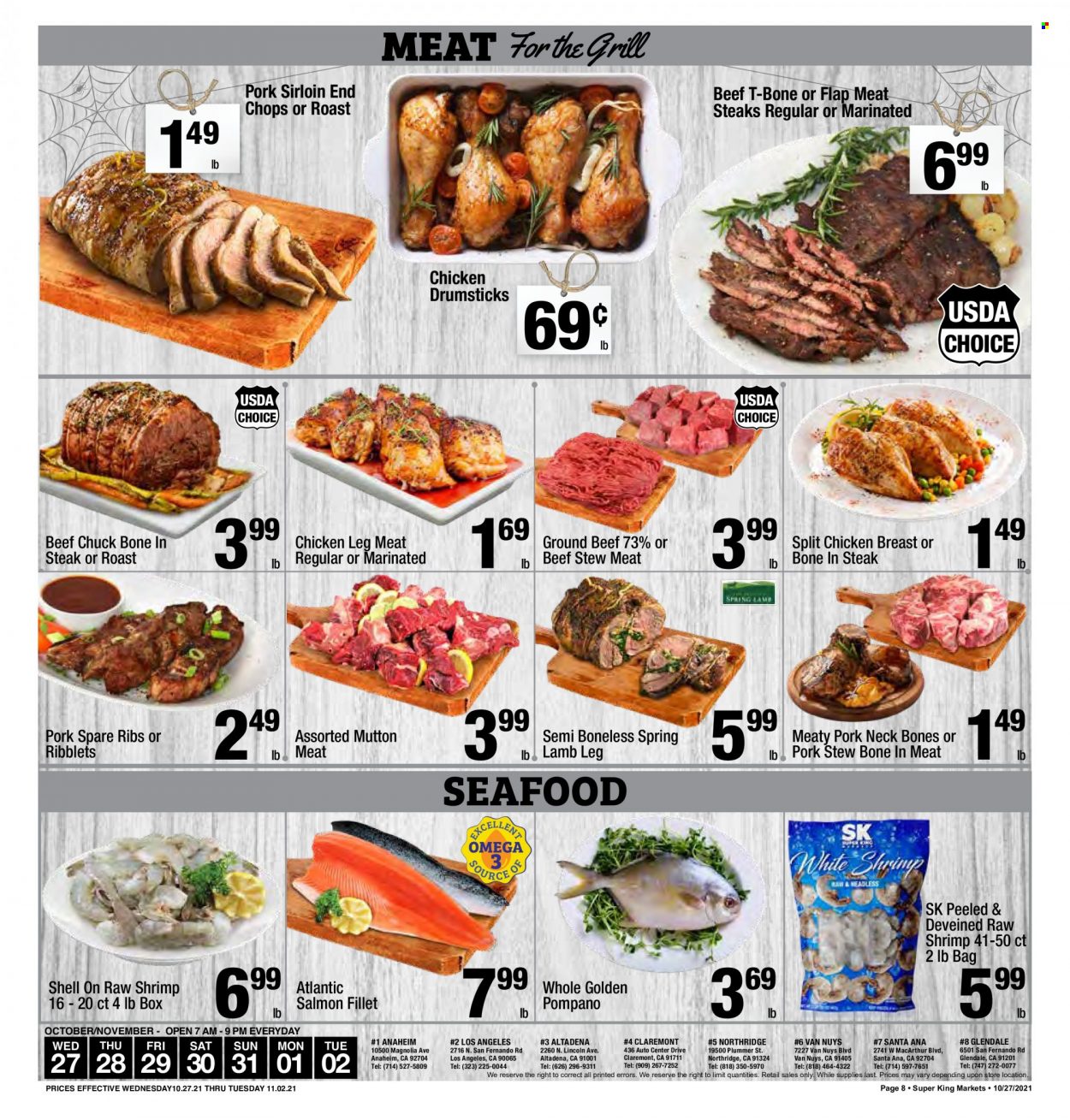 Super King Markets ad - 10/27/2021 - 11/02/2021. Page 8
