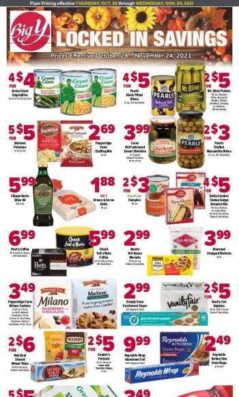 Big Y Flyer - 10/28/2021 - 11/24/2021.