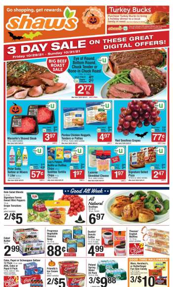 Shaw’s Flyer - 10/29/2021 - 11/04/2021.