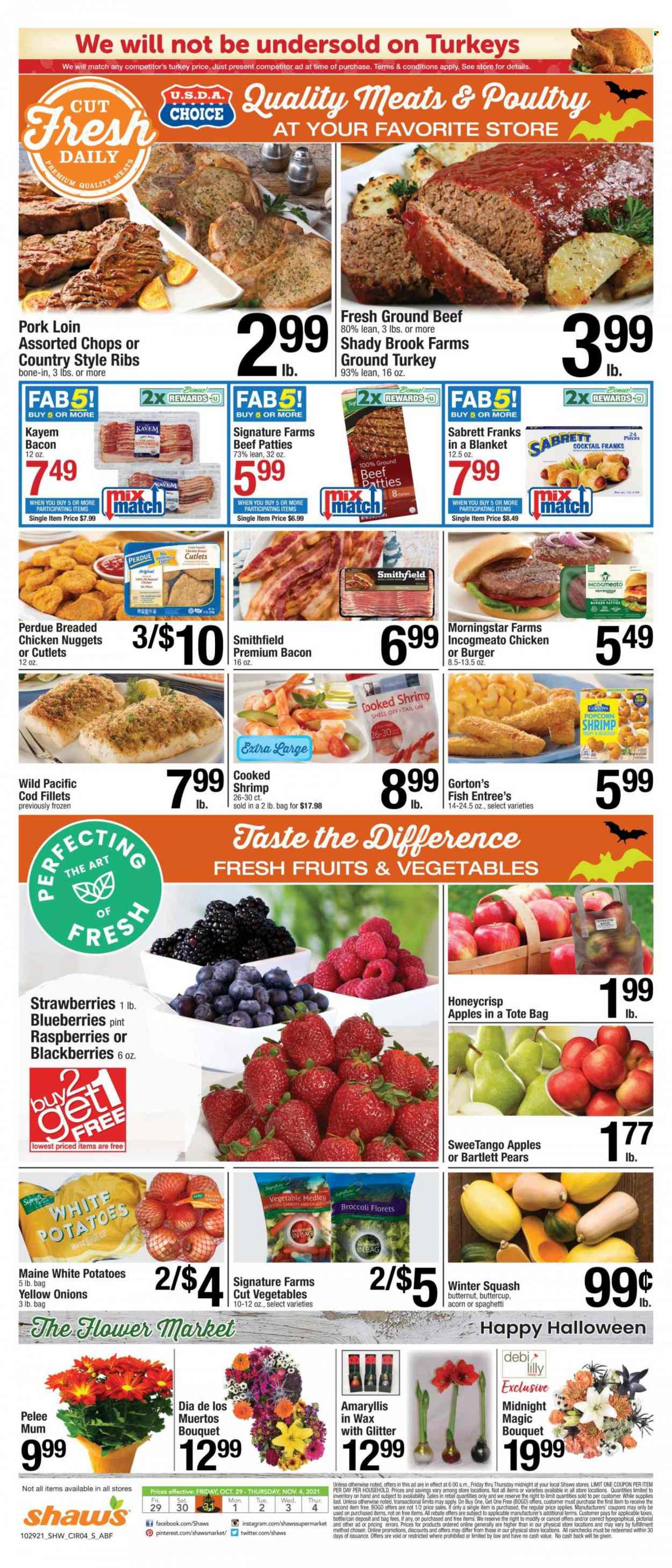 Shaw’s ad - 10/29/2021 - 11/04/2021. Page 4