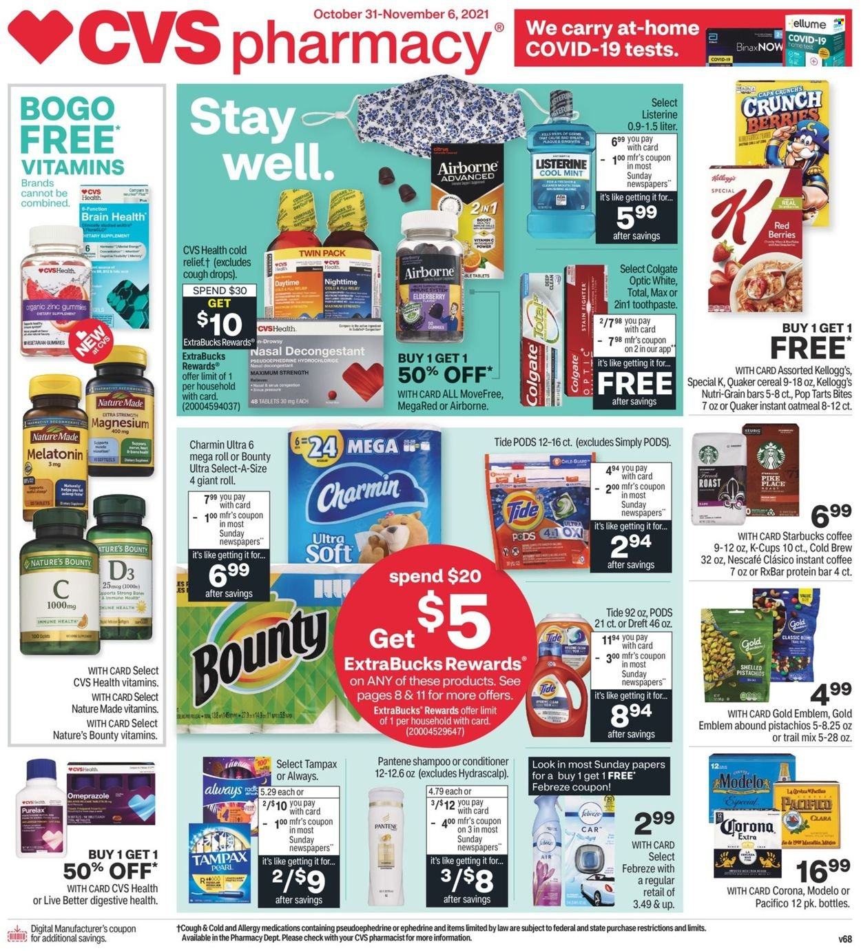 CVS Pharmacy ad - 10/31/2021 - 11/06/2021. Page 1