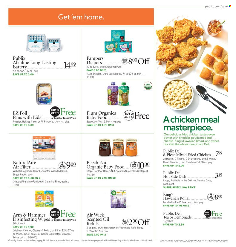 Publix ad - 10/28/2021 - 11/03/2021. Page 17