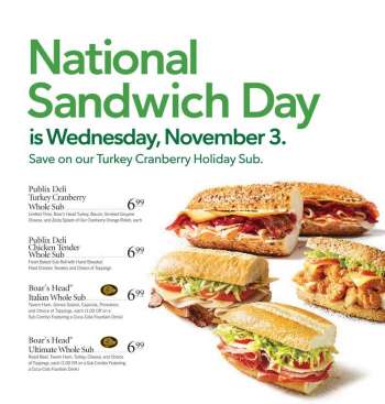 Publix Flyer - 10/28/2021 - 11/03/2021.