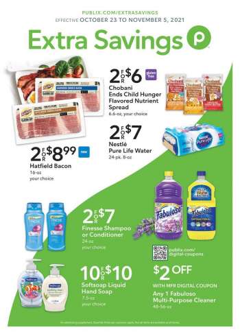 Publix Flyer - 10/23/2021 - 11/05/2021.