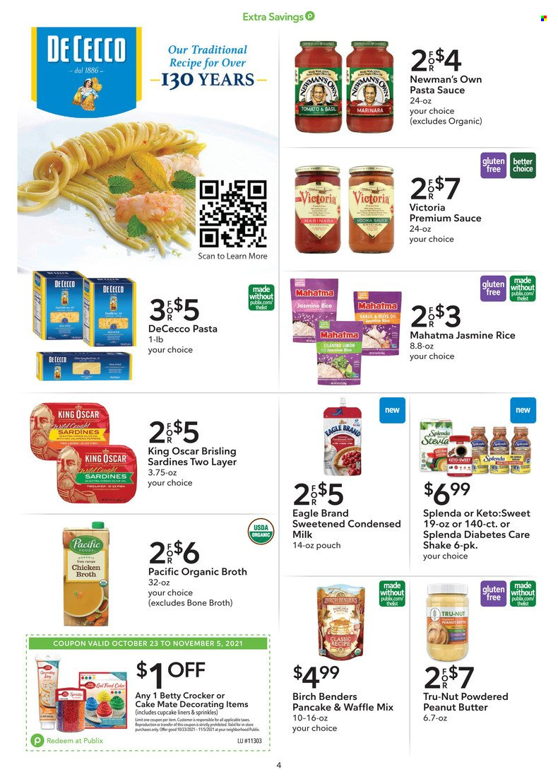 Publix ad - 10/23/2021 - 11/05/2021. Page 4
