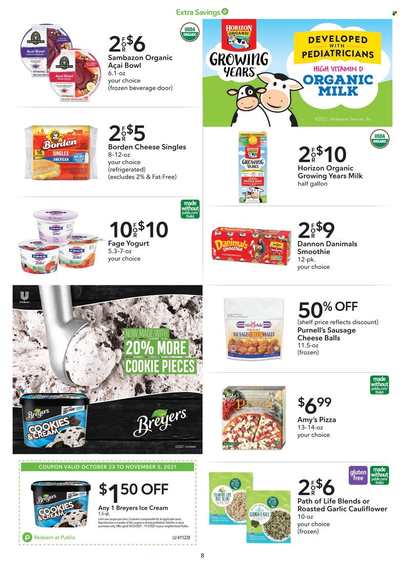Publix ad - 10/23/2021 - 11/05/2021. Page 8