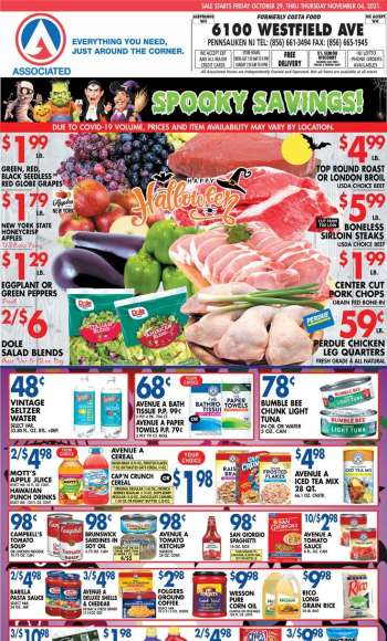Associated Supermarkets Ad